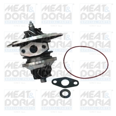 Core assembly, turbocharger